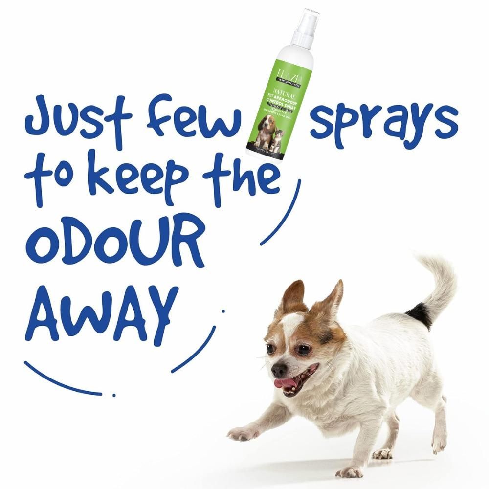 FLAZIA Pets Natural Pet area Odour Control Spray (100 ML) Pack of 2