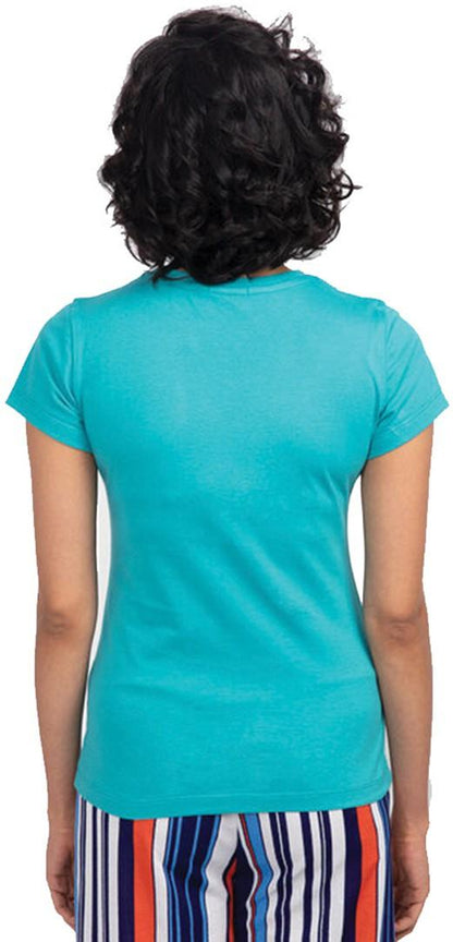 Women's Pure Cotton Printed T-Shirt