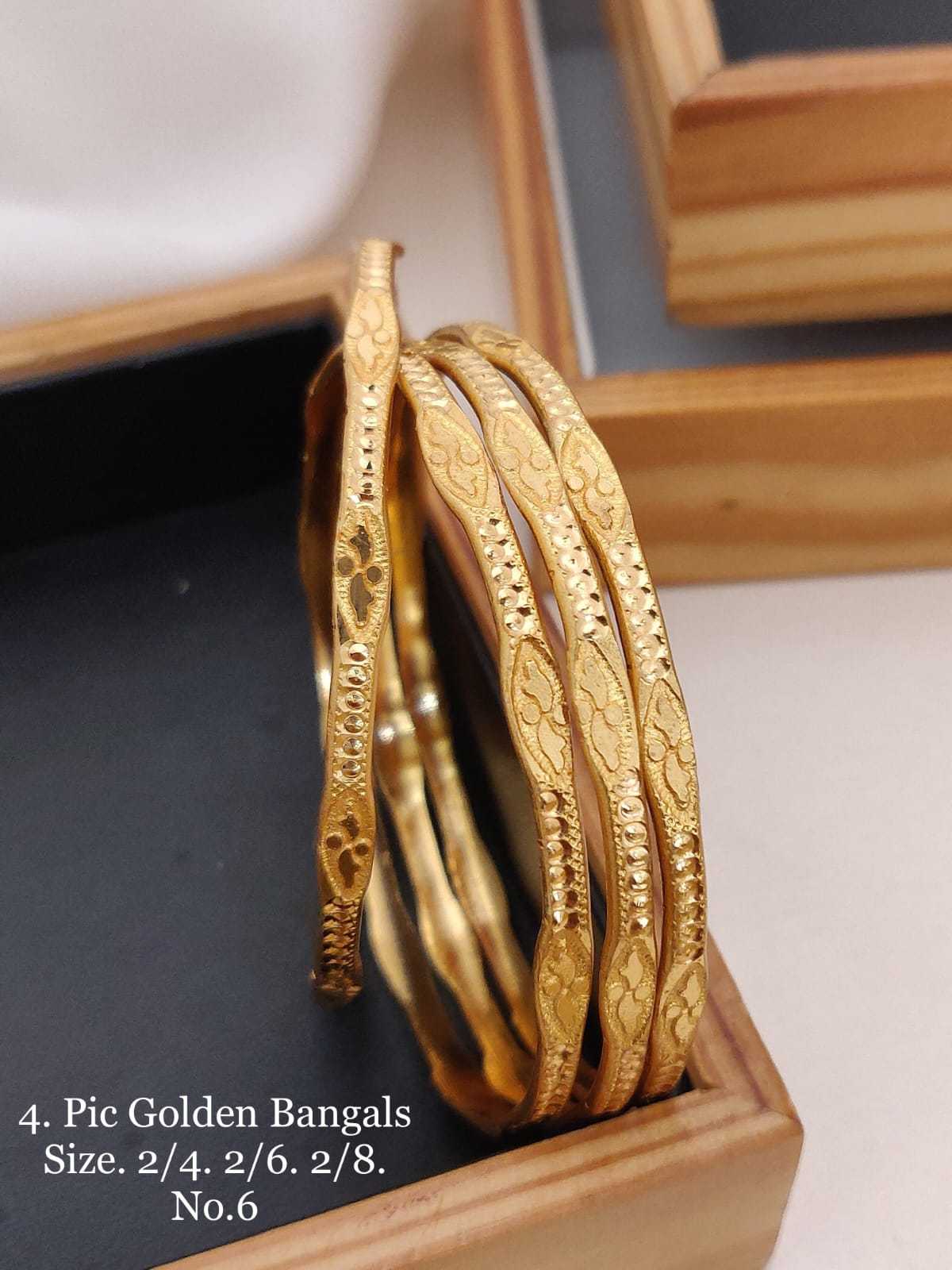 Gold Plated Fancy Bracelet & Bangles