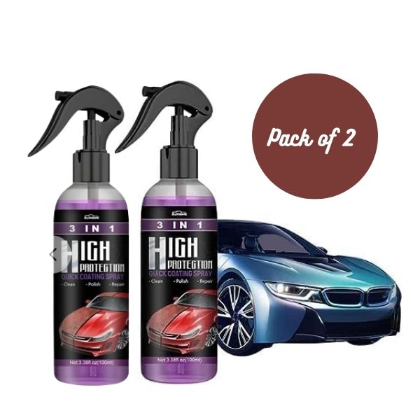 High Protection Quick Car Coating Spray ( Pack of 2 )