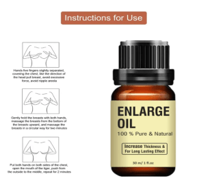 Enlarge Oil Pure and Natural (Pack of 2)