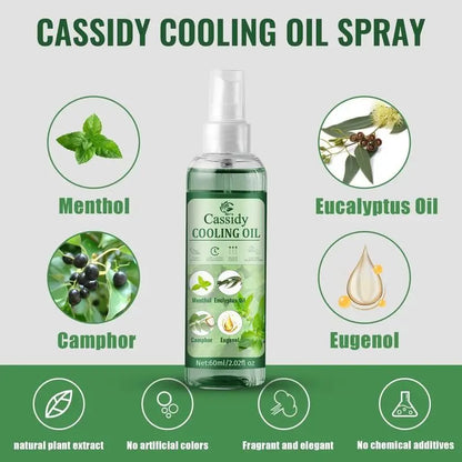 CASSIDY Cooling Oil 60ml (Pack of 2)